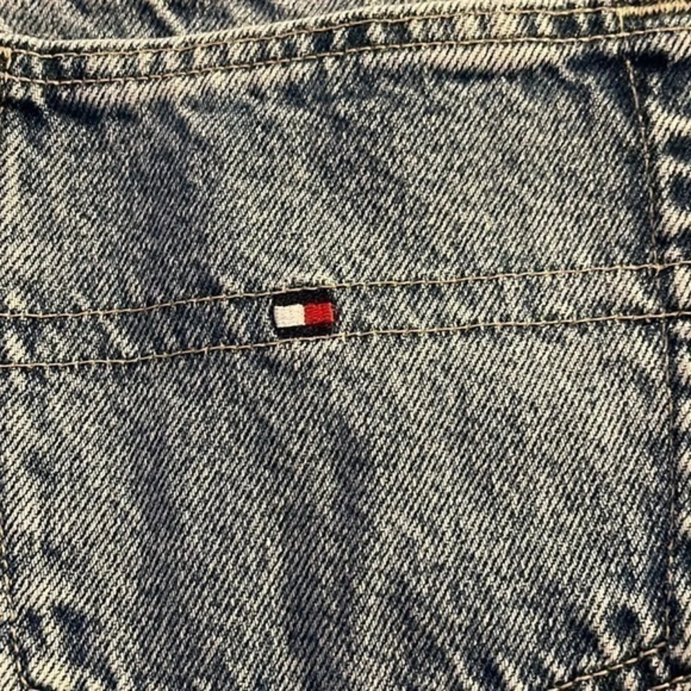 Tommy Hilfiger Denim Skirt‎ Women's Y2K 90's Concert Festival Plus Size 14